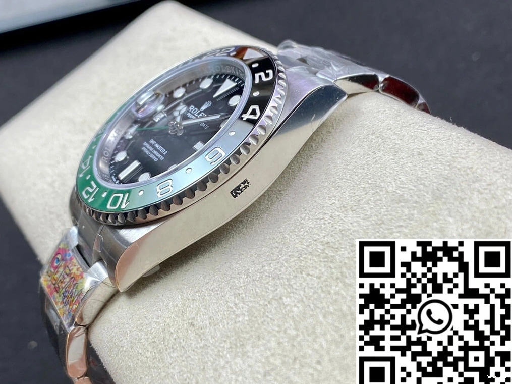 II Factory Black Rolex Master M126720VTNR-0001 GMT Dial Clean 0107